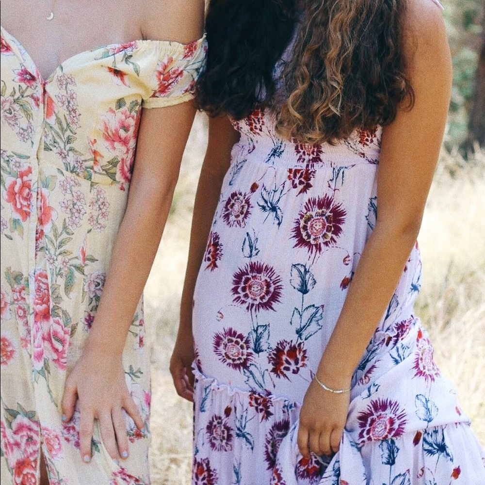 Free people floral maxi